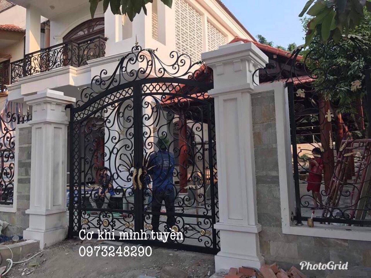 Cổng Sắt mỹ thuật CS02